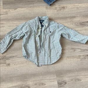 Ralph Lauren Kid’s Plaid Button-Up Shirt